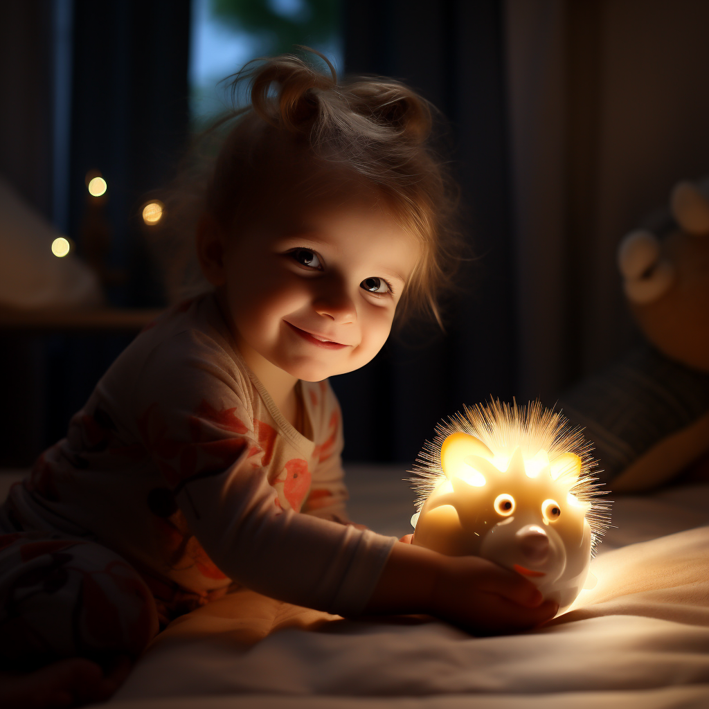 Veilleuse Bebe Enfant Dodo Doux Chouette - Cadeau Bébé Peluche