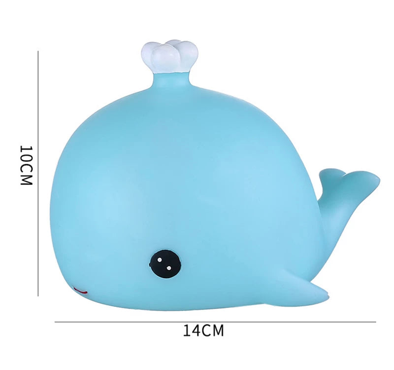 Information sur la taille pour la veilleuse en forme de baleine