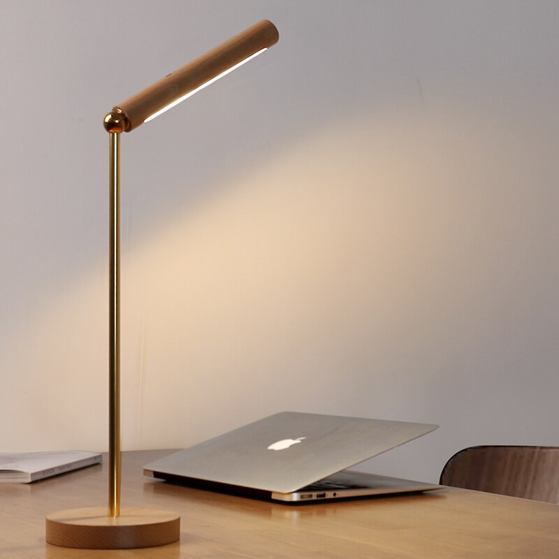 Lampe Bureau Bois Design - Une lampe de bureau design et élégante en bois pour votre espace de travail