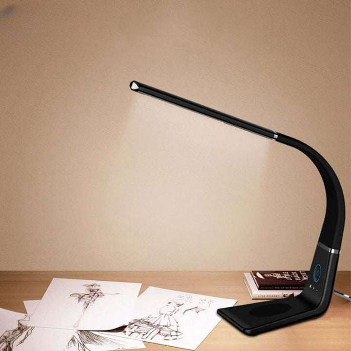 Lampe Bureau Noire Veilleuse - Idéale pour un éclairage doux et confortable