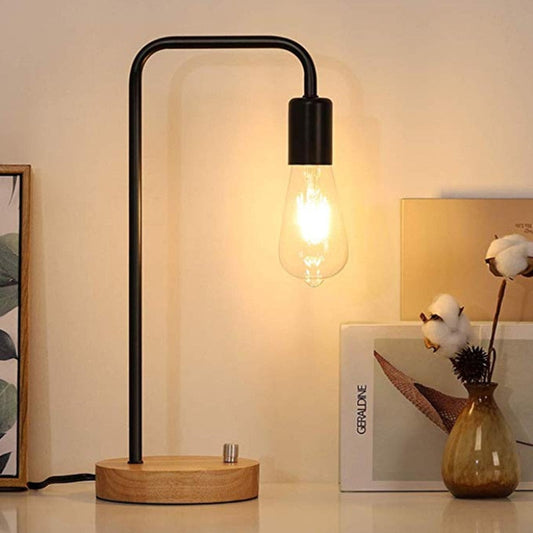Lampe Bureau Vintage Noire Veilleuse - Une lampe de bureau vintage noire pour une ambiance chaleureuse et relaxante