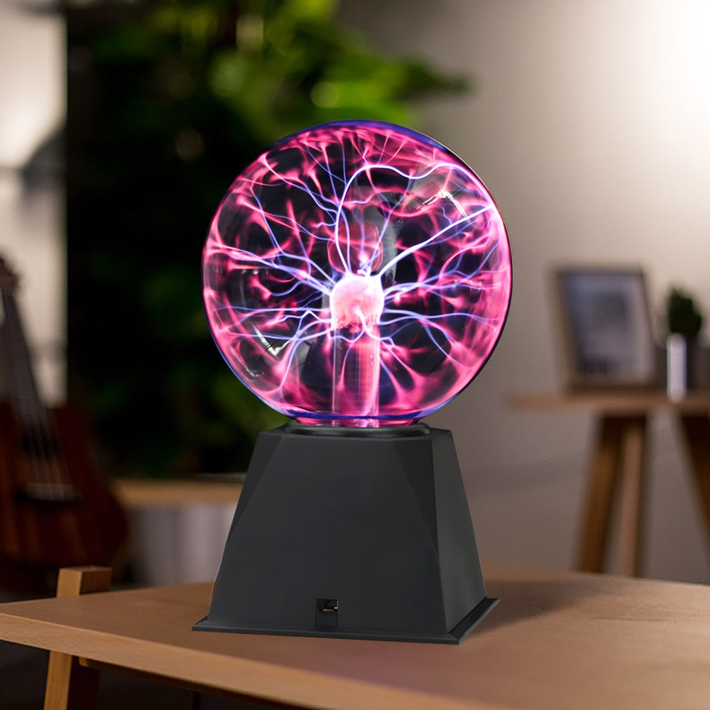 Lampe Veilleuse Boule Plasma - Une lampe décorative et fonctionnelle pour votre maison