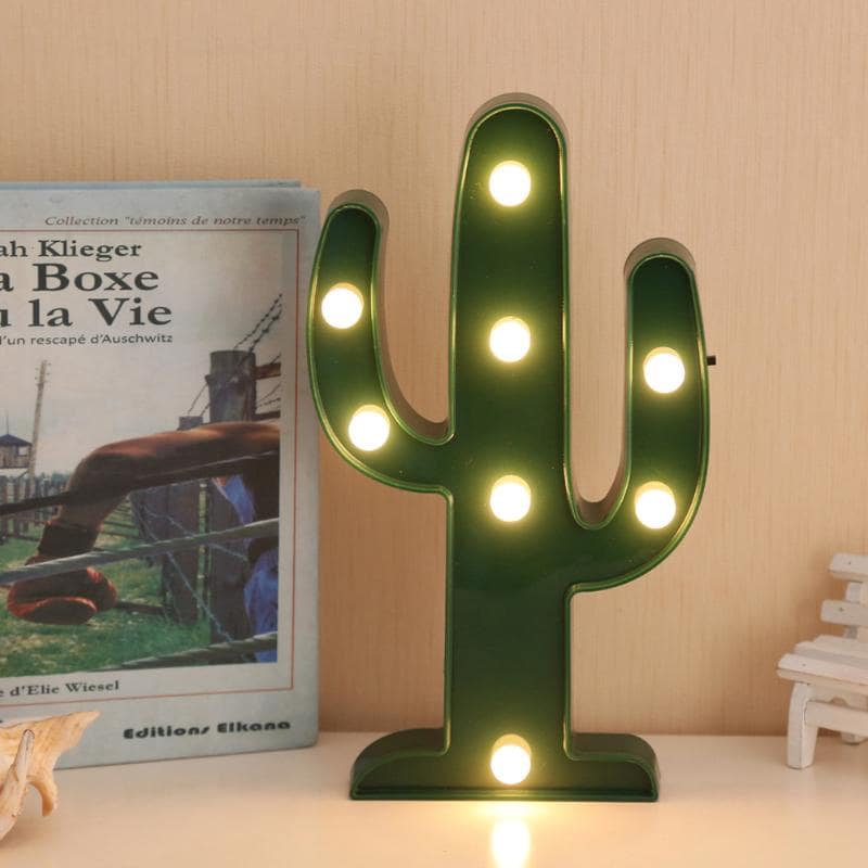 Veilleuse Cactus Lumineux Nuit - Une veilleuse mignonne et décorative pour votre chambre