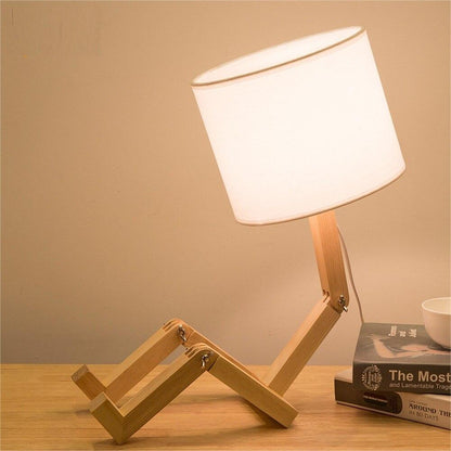 Lampe Chevet Bois Bonhomme Veilleuse - Une lampe décorative et fonctionnelle pour votre chambre