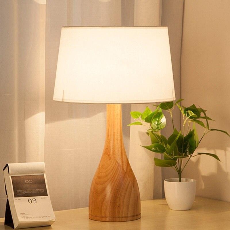 Lampe Chevet Bois Poser - Une lampe de chevet en bois pour une décoration intérieure unique et élégante