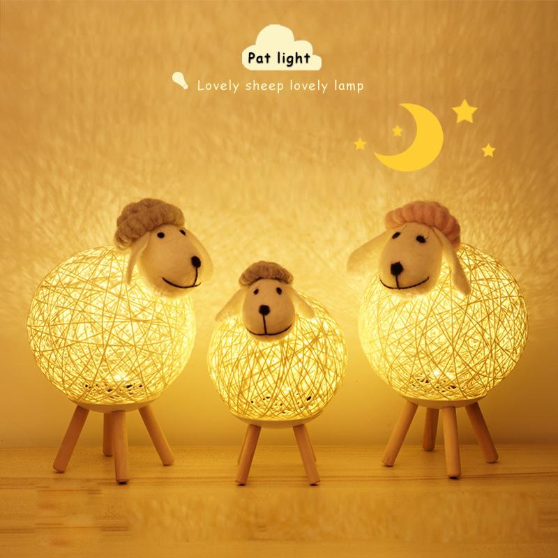 Veilleuse Animaux Mouton LED - Une veilleuse LED mignonne et amusante pour les enfants