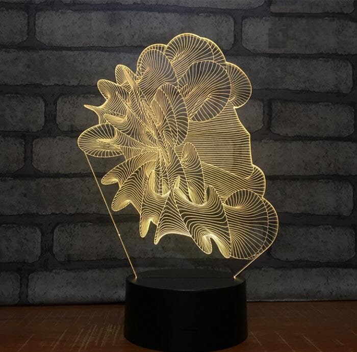 Lampe 3D Vibration Veilleuse LED - Une lampe LED innovante pour une ambiance unique