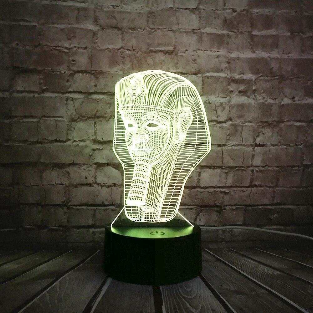Lampe 3D Egypte Veilleuse - Une lampe décorative et unique pour votre maison