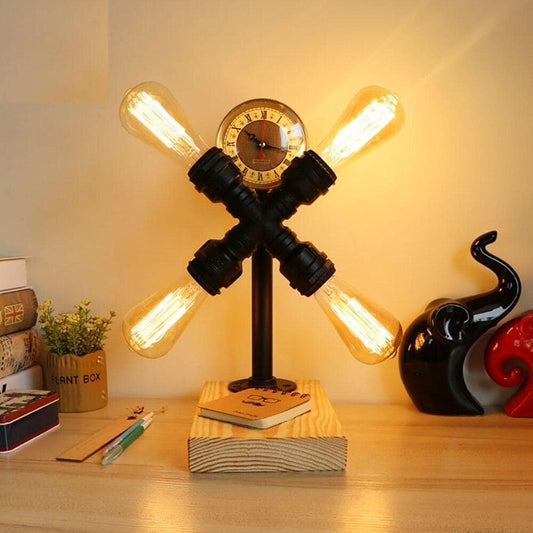 Lampe Chevet Industrielle Veilleuse - Une lampe décorative et fonctionnelle pour votre chambre