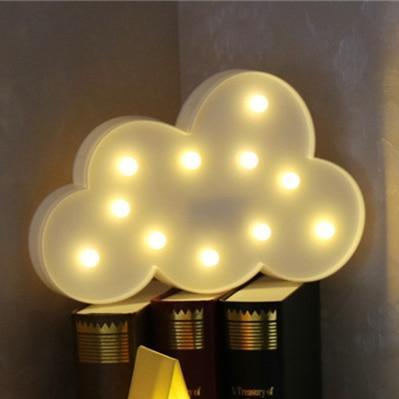 Veilleuse Nuit LED Nuage - Une veilleuse LED mignonne et douce pour une nuit calme et sereine