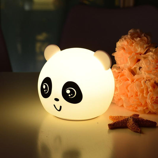 Veilleuse Animaux Panda Tête - Une veilleuse mignonne et amusante pour les enfants