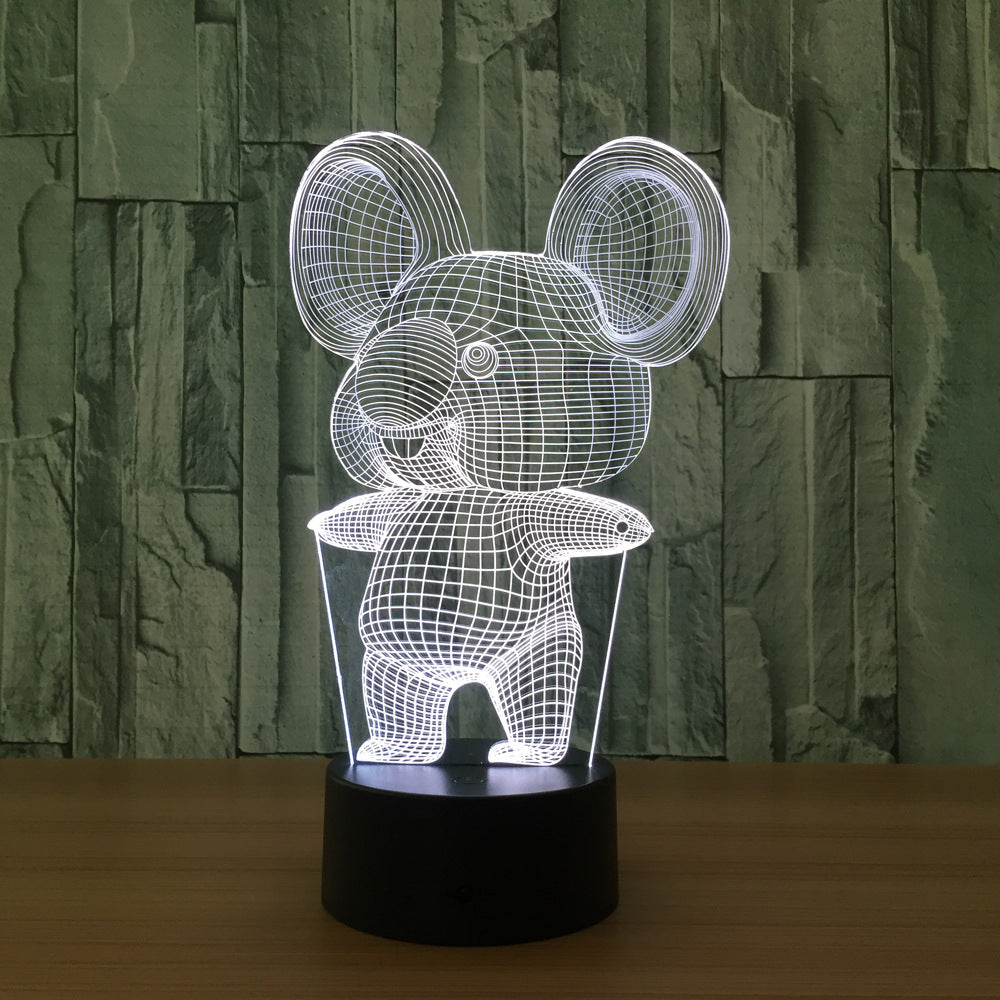 Lampe 3D Koala Veilleuse LED - Une veilleuse LED mignonne et amusante pour les enfants