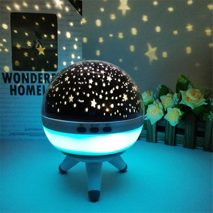 Veilleuse Projecteur Étoiles - Une veilleuse pour créer un ciel étoilé magique dans la chambre de votre enfant